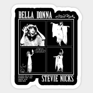 Stevie Nicks Vintage Rock Music 2023 Tour Live in Concert Sticker